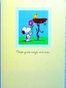 Get Well Card - Hope You're Comfy