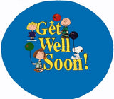 Peanuts Giant 36" Diameter Balloon - Get Well Soon