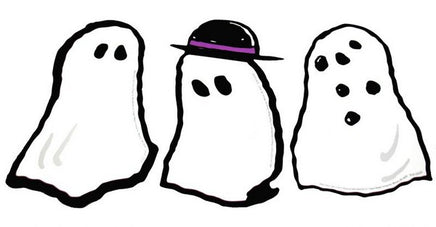 Halloween Ghosts Bulletin Board Wall Decor Set