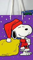 Snoopy Santa Christmas Gift Bag