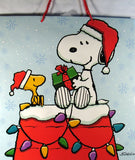Snoopy Santa Large Christmas Gift Bag