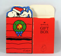Snoopy Santa Mini Christmas Gift Box (New But Near Mint)