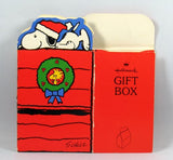 Snoopy Santa Mini Christmas Gift Box (NEW BUT NEAR MINT)