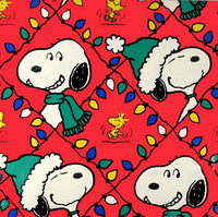 Snoopy Christmas Holiday Gift Wrap