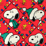 Snoopy Christmas Holiday Gift Wrap