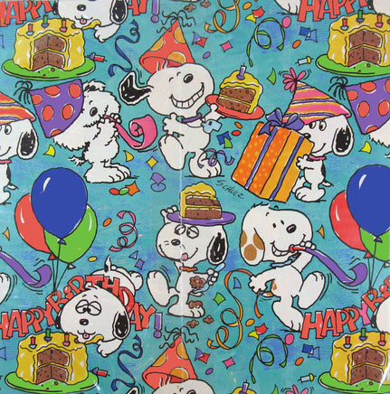 Daisy Hill Puppies Gift Wrap - snoopn4pnuts.com
