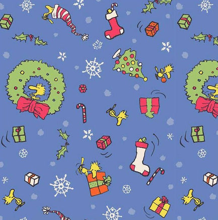 Peanuts Gang Christmas Holiday Heavyweight Gift Wrap Roll - snoopn4pnuts.com