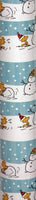 Woodstock Snowman Gift Wrap Super Mega Roll - 60 Sq. Ft.! - snoopn4pnuts.com