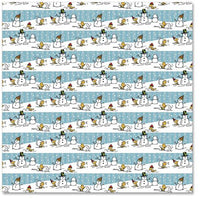 Woodstock Snowman Gift Wrap Super Mega Roll - 60 Sq. Ft.! - snoopn4pnuts.com
