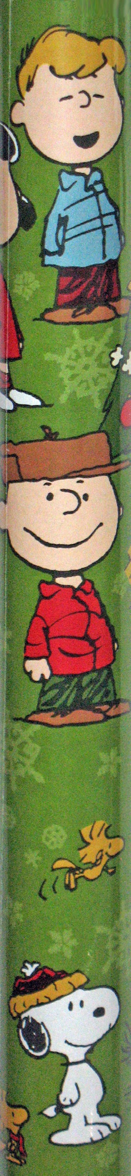Peanuts Gang Holiday Heavyweight Gift Wrap Roll - snoopn4pnuts.com