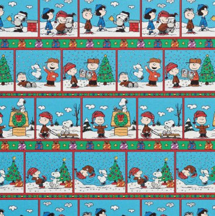 Peanuts Gang Christmas Gift Wrap Roll - 40 Sq. Feet! - snoopn4pnuts.com