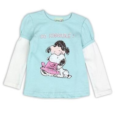 Girls Long Sleeve Shirt - Lucy - snoopn4pnuts.com