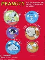 Peanuts Gang Glass Magnet Set