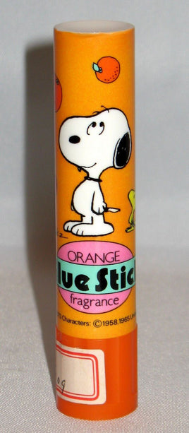 Snoopy Orange - Scented Glue Stick - RARE Japanese Sample - snoopn4pnuts.com