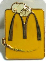 McDonald's Arch Lapel Pin - Snoopy (Yellow)