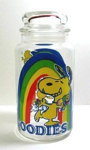 Snoopy Rainbow Goodie Jar - snoopn4pnuts.com