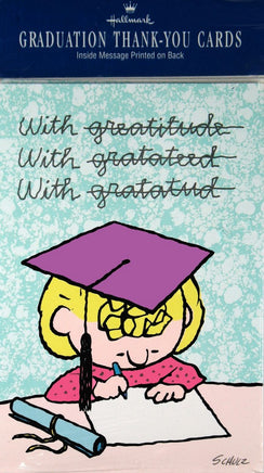 Sally Vintage Graduation Thank-You Cards