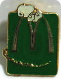 McDonald's Arch Lapel Pin - Snoopy (Green)