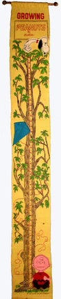 Charlie Brown And Snoopy Felt Growth Banner