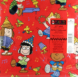 Peanuts Gang Partying Gift Wrap