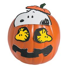 Peanuts Halloween Pumpkin Self-Adhesive Foam Decorations (Great For Scrapbooking Too!)