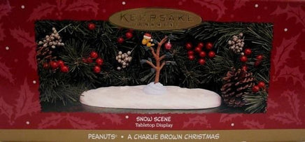1995 Tabletop Display Scene - Snow Scene