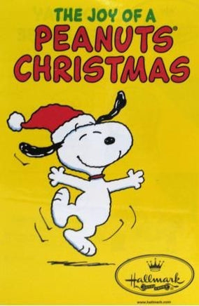 Laminated Hallmark's Joy Of A Peanuts Christmas Advertisement