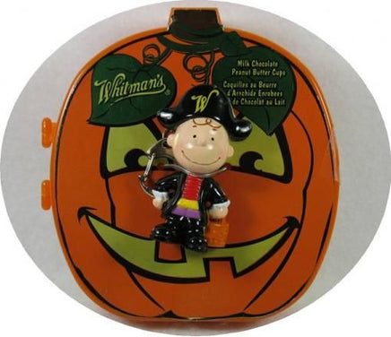 Charlie Brown Halloween Candy Box And Pvc Key Chain