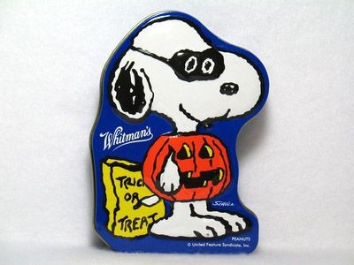 Masked Snoopy Halloween Tin