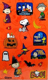 Peanuts Gang Halloween Glitter Stickers