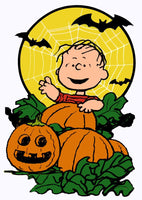 Linus Halloween Jelz Window Cling - Pumpkin Patch