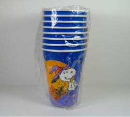 Snoopy On Broom Vintage Halloween Cups