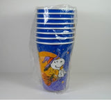 Snoopy on Broom Vintage Halloween Cups