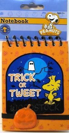 Woodstock Halloween Hardback Spiral-Bound Notebook With Page Closure