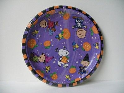 Peanuts Gang Halloween Dinner Plates