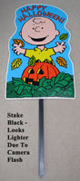 Charlie Brown Giant Halloween Yard Sign / Wall Decor