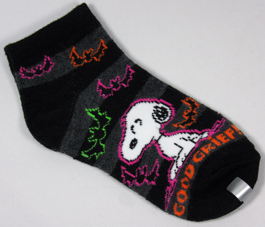 Kids Snoopy Halloween Socks (Size 7 /12 - 3 1/2)