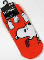 Snoopy Halloween No Show Socks