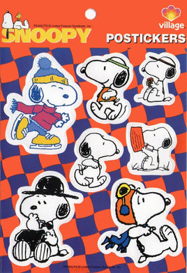 Imported Hallmark Stickers - Snoopy Personas - snoopn4pnuts.com