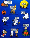 Peanuts Gang Vintage Halloween Stickers