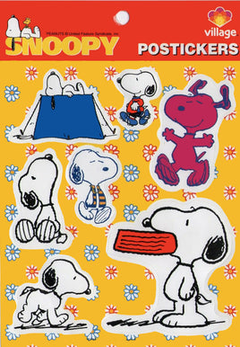 Imported Hallmark Stickers - Snoopy Personas