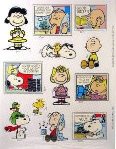 Peanuts Gang In Comics Stickers