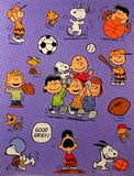 Peanuts Gang Sports Stickers