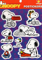 Imported Hallmark Stickers - Snoopy Personas