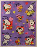 Snoopy and Woodstock Rewards Stickers