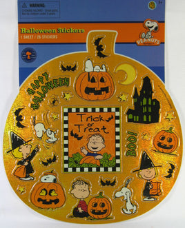 Peanuts Gang Halloween Stickers