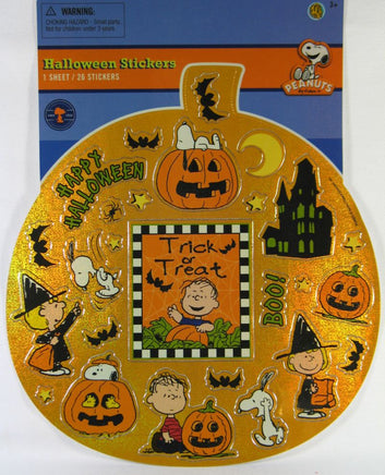 Peanuts Gang Halloween Stickers