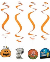 Peanuts Halloween Party Swirls
