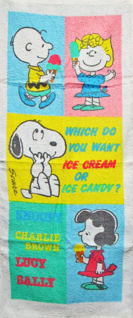 Snoopy Imported Small Bath Towel - snoopn4pnuts.com