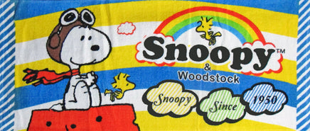 Snoopy Flying Ace Imported Small Bath Towel - snoopn4pnuts.com